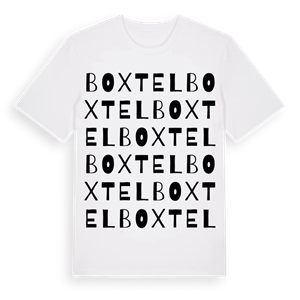 Boxtel ordlek t-shirt – ekologisk bomull t-shirt från Pinshirt
