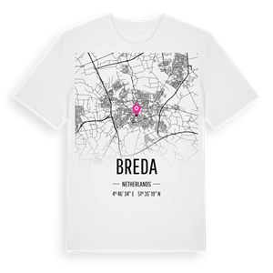 Breda karta t-shirt – ekologisk bomull t-shirt från Pinshirt