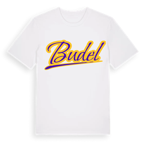 Budel baseball t-shirt – ekologisk bomull t-shirt från Pinshirt