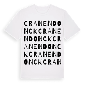 Cranendonck ordlek t-shirt – ekologisk bomull t-shirt från Pinshirt