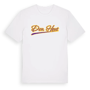 Den Hout baseball t-shirt – ekologisk bomull t-shirt från Pinshirt