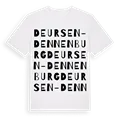 Deursen-Dennenburg ordlek t-shirt