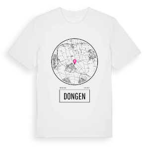 Dongen t-shirt – ekologisk bomull t-shirt från Pinshirt