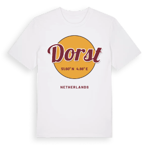 Dorst cirkel t-shirt – ekologisk bomull t-shirt från Pinshirt