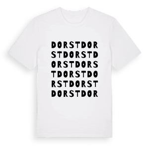 Dorst ordlek t-shirt – ekologisk bomull t-shirt från Pinshirt
