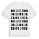 Drunen ordlek t-shirt
