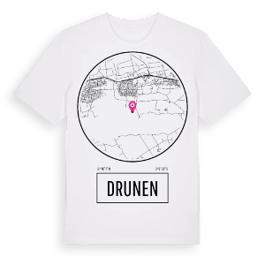 Drunen t-shirt – ekologisk bomull t-shirt från Pinshirt