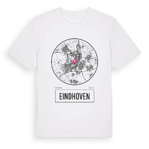 Eindhoven t-shirt – ekologisk bomull t-shirt från Pinshirt