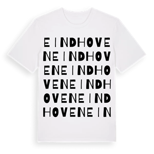 Eindhoven ordlek t-shirt – ekologisk bomull t-shirt från Pinshirt
