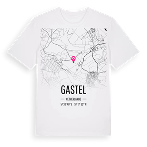 Gastel karta t-shirt – ekologisk bomull t-shirt från Pinshirt