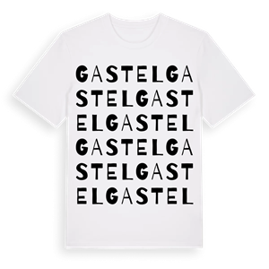 Gastel ordlek t-shirt – ekologisk bomull t-shirt från Pinshirt