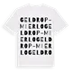 Geldrop-Mierlo ordlek t-shirt