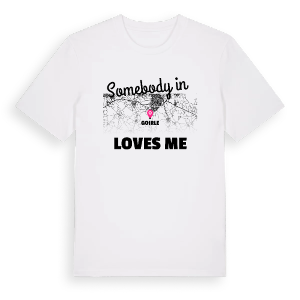 Någon i Goirle älskar mig t-shirt – ekologisk bomull t-shirt från Pinshirt