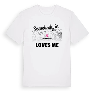 Någon i Haarsteeg älskar mig t-shirt – ekologisk bomull t-shirt från Pinshirt