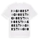 Haghorst ordlek t-shirt