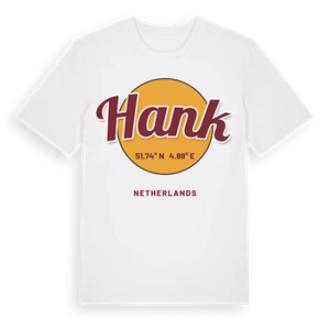 Hank cirkel t-shirt – ekologisk bomull t-shirt från Pinshirt