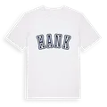Hank college t-shirt