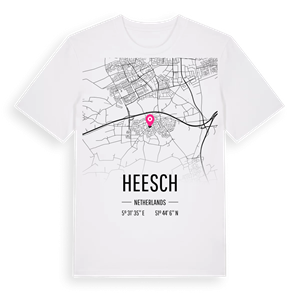 Heesch karta t-shirt – ekologisk bomull t-shirt från Pinshirt