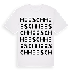 Heesch ordlek t-shirt – ekologisk bomull t-shirt från Pinshirt