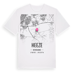 Heeze karta t-shirt – ekologisk bomull t-shirt från Pinshirt