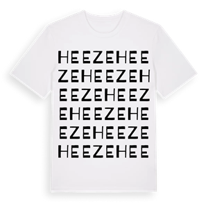 Heeze ordlek t-shirt – ekologisk bomull t-shirt från Pinshirt