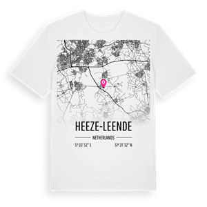 Heeze-Leende karta t-shirt – ekologisk bomull t-shirt från Pinshirt