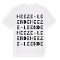 Heeze-Leende ordlek t-shirt