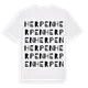 Herpen ordlek t-shirt