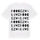Hooge Zwaluwe ordlek t-shirt
