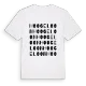 Hoogeloon ordlek t-shirt