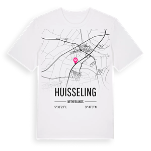 Huisseling karta t-shirt – ekologisk bomull t-shirt från Pinshirt