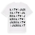 Katwijk NB ordlek t-shirt