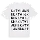 Katwijk NB ordlek t-shirt