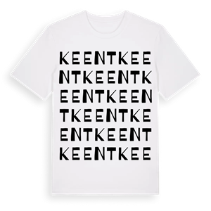 Keent ordlek t-shirt – ekologisk bomull t-shirt från Pinshirt