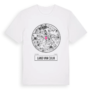 Land van Cuijk t-shirt – ekologisk bomull t-shirt från Pinshirt