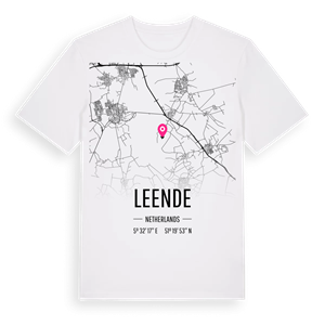 Leende karta t-shirt – ekologisk bomull t-shirt från Pinshirt