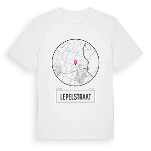 Lepelstraat t-shirt – ekologisk bomull t-shirt från Pinshirt