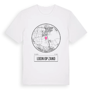 Loon op Zand t-shirt – ekologisk bomull t-shirt från Pinshirt