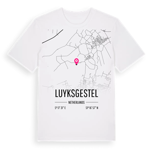 Luyksgestel karta t-shirt – ekologisk bomull t-shirt från Pinshirt