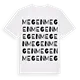 Megen ordlek t-shirt