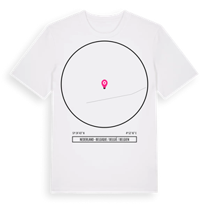 Nederland - Belgique / België / Belgien t-shirt – ekologisk bomull t-shirt från Pinshirt
