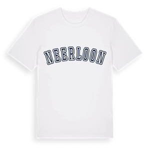 Neerloon college t-shirt – ekologisk bomull t-shirt från Pinshirt