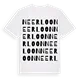 Neerloon ordlek t-shirt