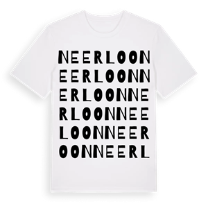 Neerloon ordlek t-shirt – ekologisk bomull t-shirt från Pinshirt