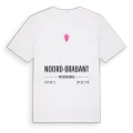 Noord-Brabant karta t-shirt