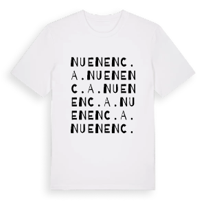 Nuenen c.a. ordlek t-shirt – ekologisk bomull t-shirt från Pinshirt