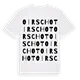 Oirschot ordlek t-shirt