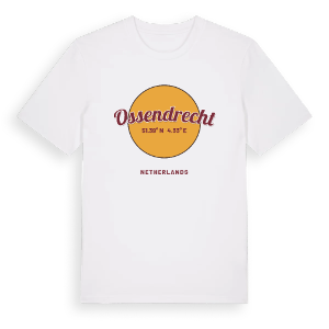 Ossendrecht cirkel t-shirt – ekologisk bomull t-shirt från Pinshirt