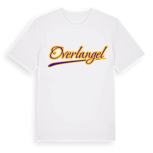 Overlangel baseball t-shirt – ekologisk bomull t-shirt från Pinshirt