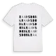 Raamsdonk ordlek t-shirt